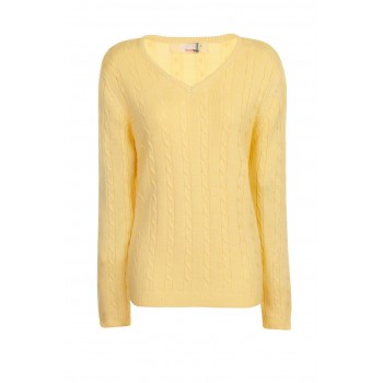 Alice Collins Cable V Lemon